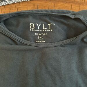BYLT Premium Basics Signature Size Medium Deep Pacific color
